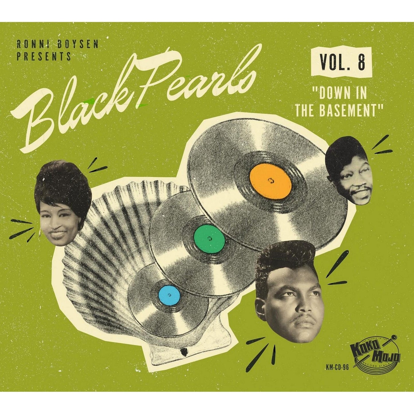 Various Artists - Black Pearls Vol. 8 - Down In the Basement - Cd