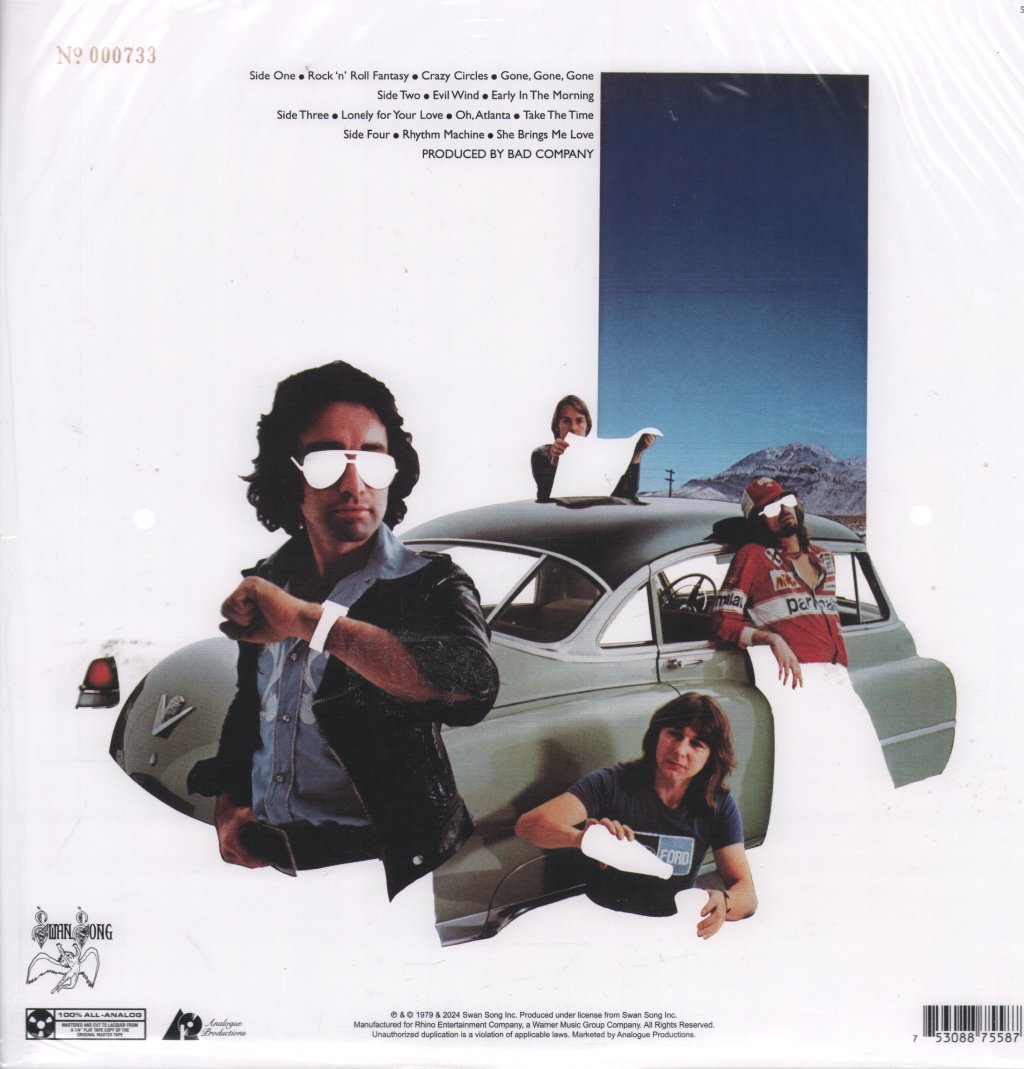 Bad Company - Desolation Angels - Double Lp