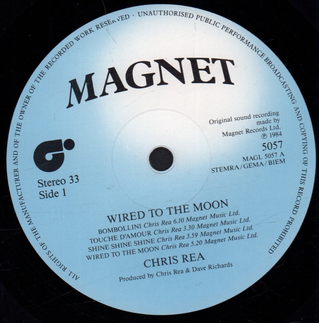 Chris Rea - Wired To The Moon - Lp