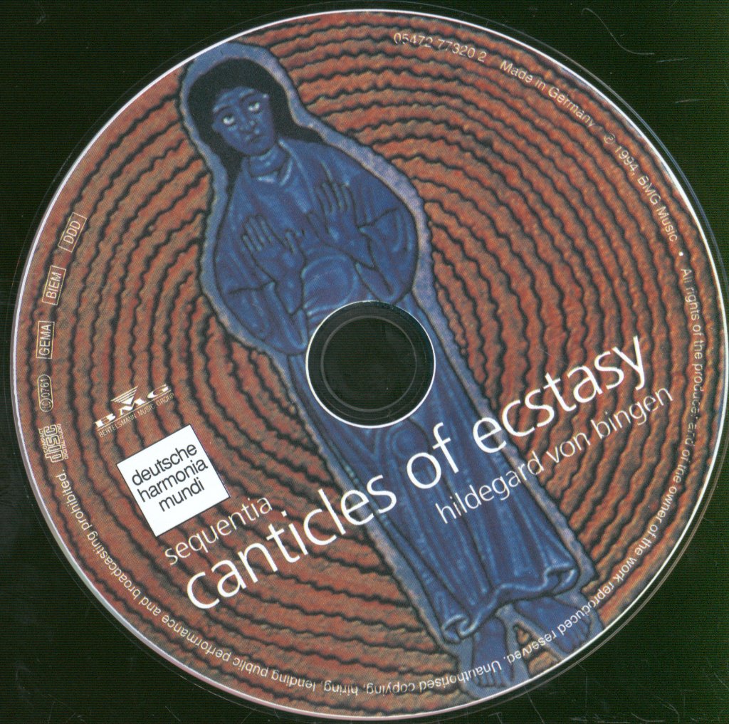 Hildegard von Bingen, Sequentia - Canticles Of Ecstasy - Cd