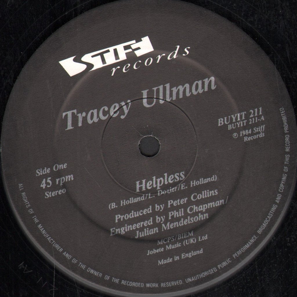 Tracey Ullman - Helpless - 12 Inch