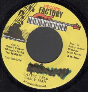 Casey Man - Latest Talk - 7 Inch