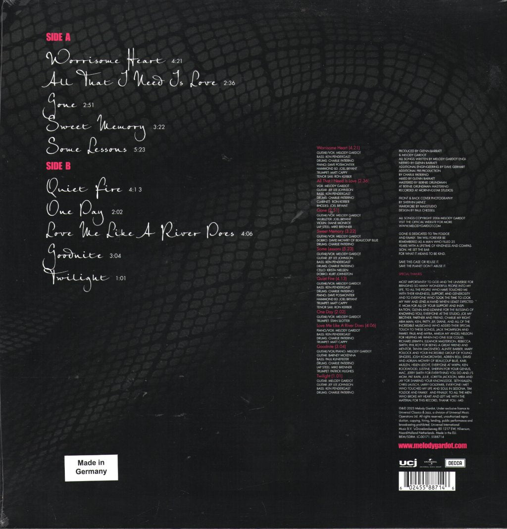 Melody Gardot - Worrisome Heart - Lp