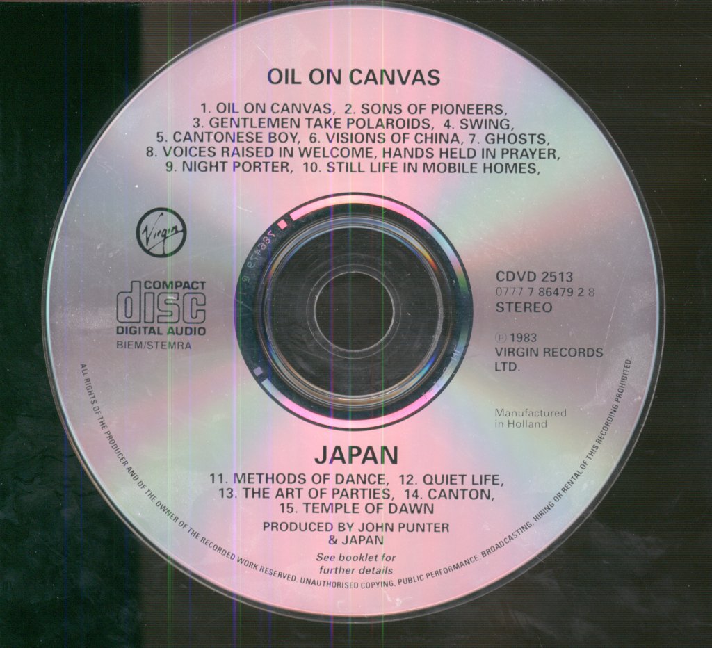 Japan - Oil On Canvas - Cd