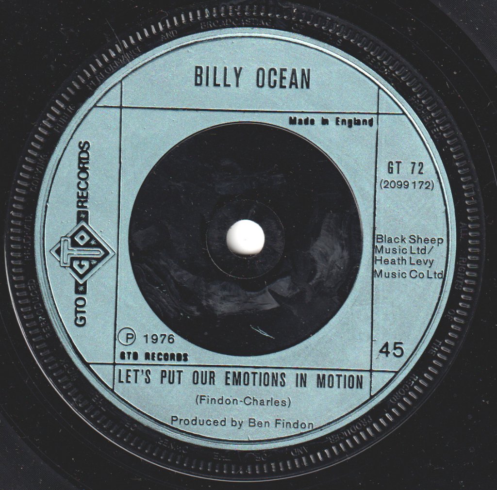 Billy Ocean - Stop Me - 7 Inch