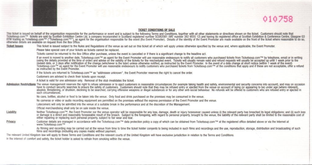 Eagles - Lonh Road Out Of Eden World Tour Hamden 04 July 2009 - Ticket