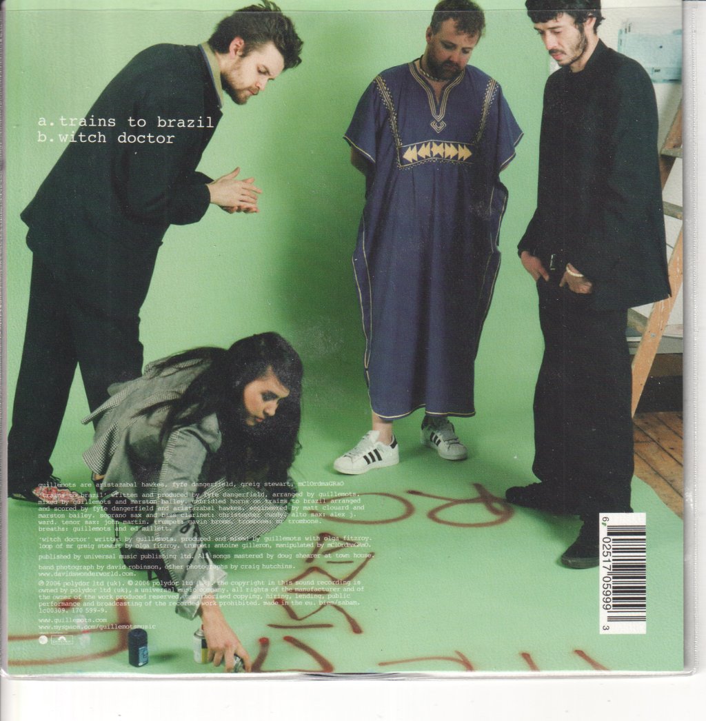 Guillemots - Trains To Brazil - 7 Inch