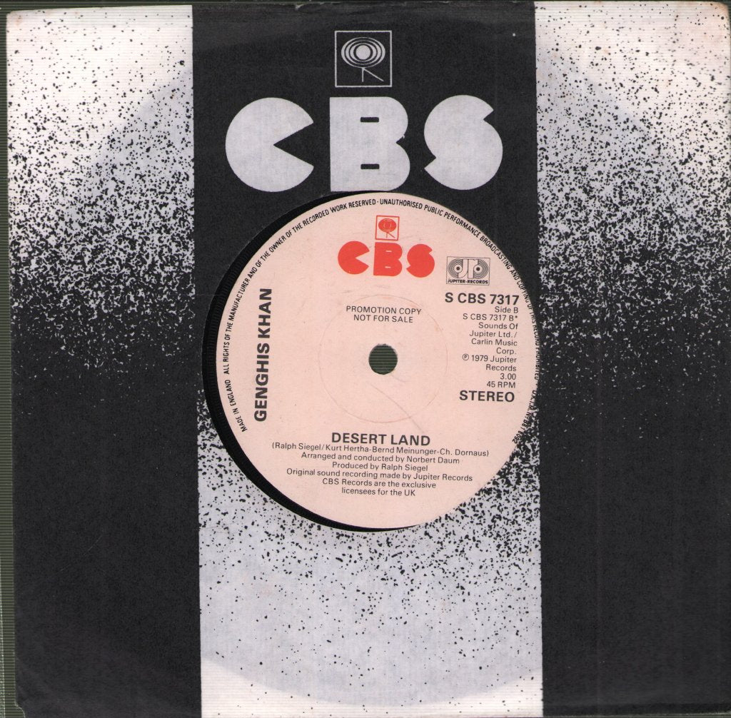 Dschinghis Khan - Genghis Khan - 7 Inch