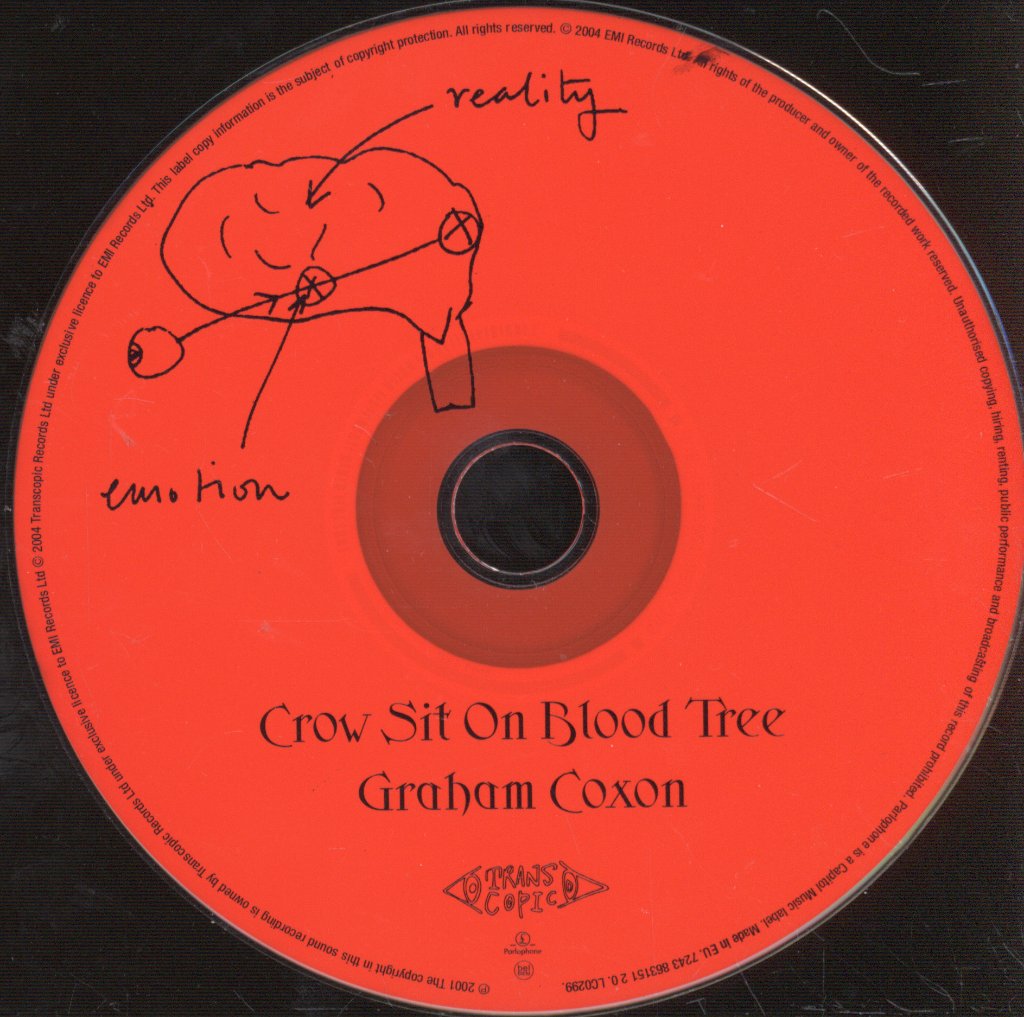 Graham Coxon - Crow Sit On Blood Tree - Cd