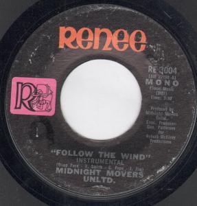 Midnight Movers Unltd - Follow The Wind - 7 Inch