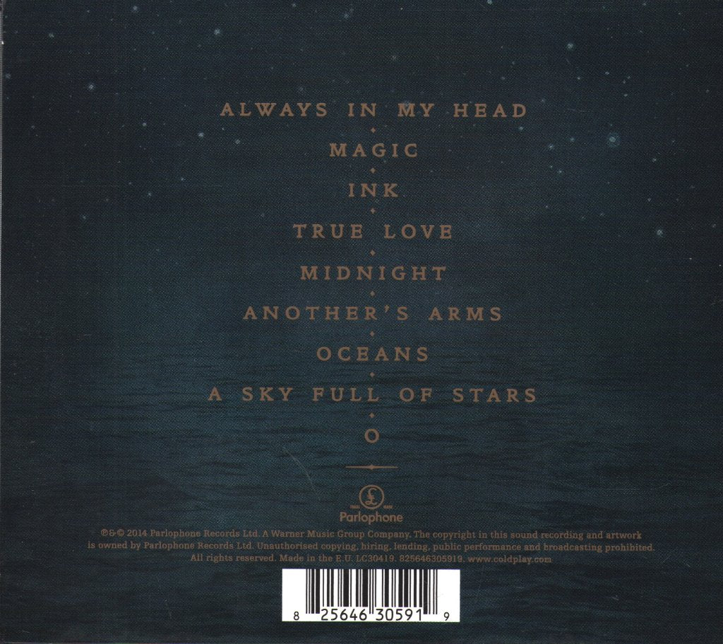 Coldplay - Ghost Stories - Cd