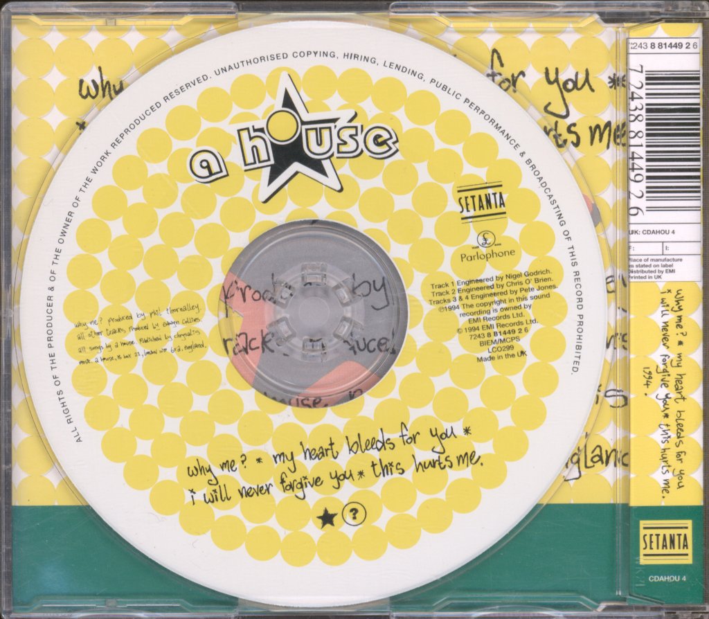 A House - Why Me? - Cd