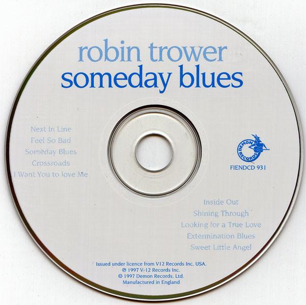 Robin Trower - Someday Blues - Cd
