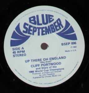 Cliff Portwood - Up There Oh England - 7 Inch