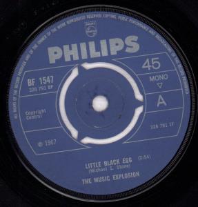 Music Explosion - Little Black Egg - 7 Inch