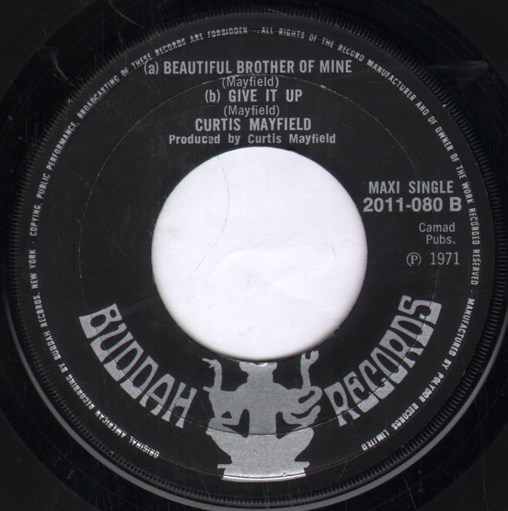Curtis Mayfield - Move On Up - 7 Inch