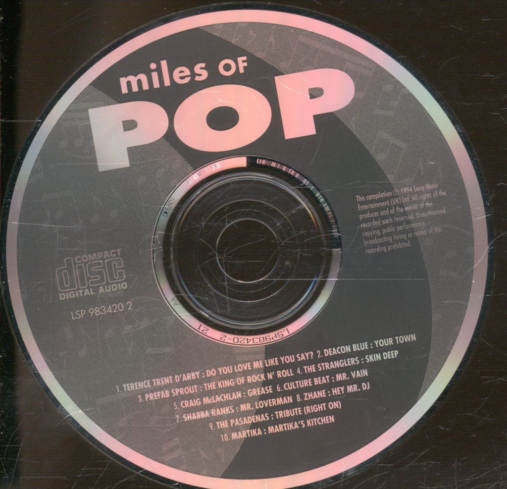 Various Artists - Miles Of Pop - Cd