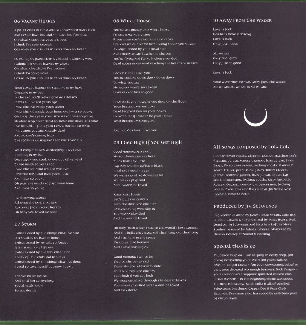 Lola Colt - Away From The Water - Lp