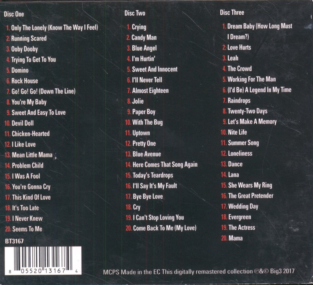 Roy Orbison - 60 Essential Recordings - Cd Set