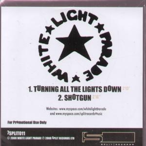 White Light Parade - Turning All The Lights Down - Cdr