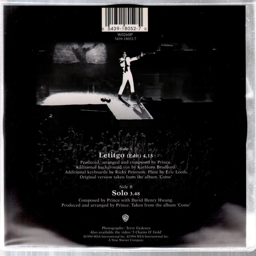 Prince - Let It Go - 7 Inch