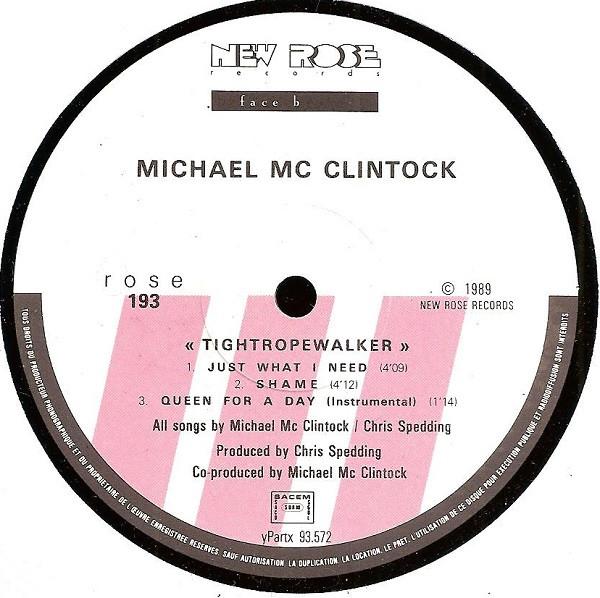 Mike Mcclintock - Tightropewalker - 12 Inch