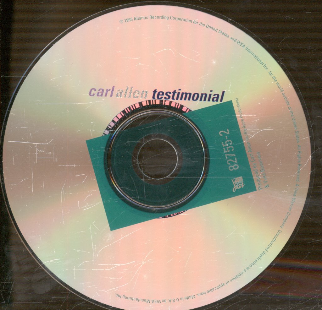 Carl Allen - Testimonial - Cd