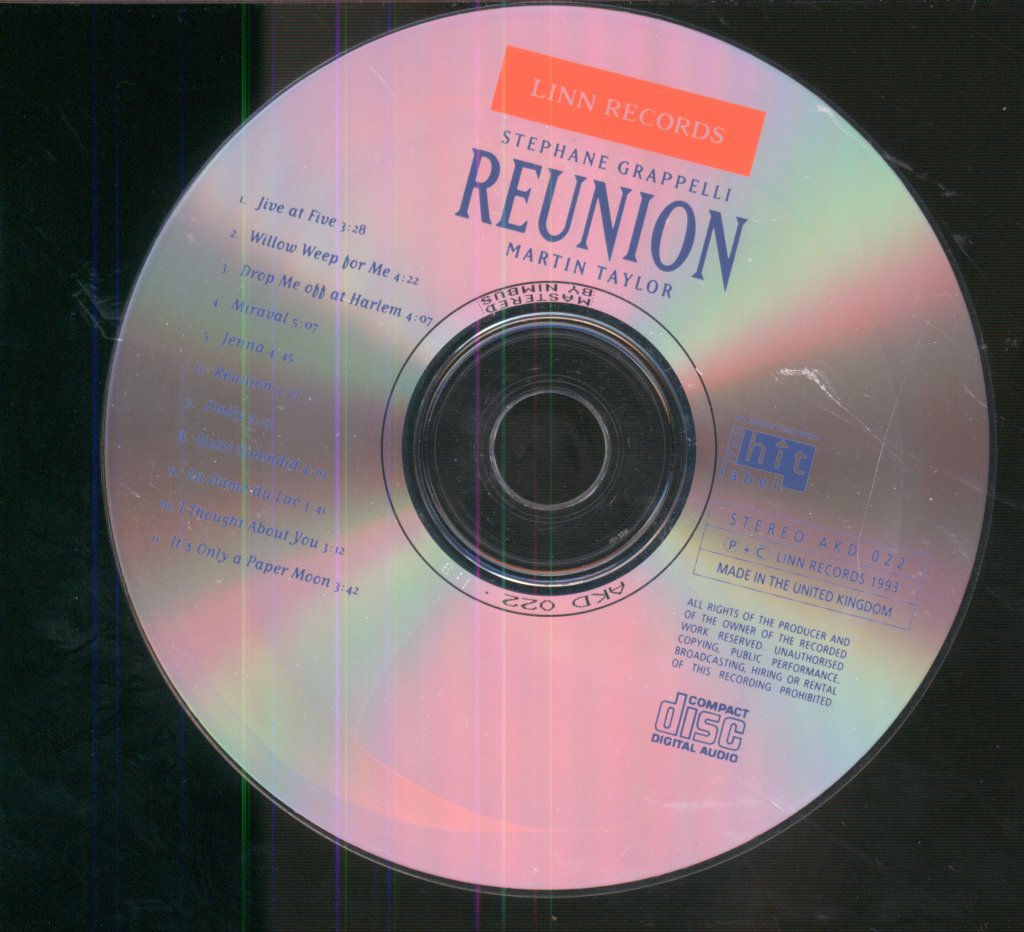 Martin Taylor - Réunion - Cd