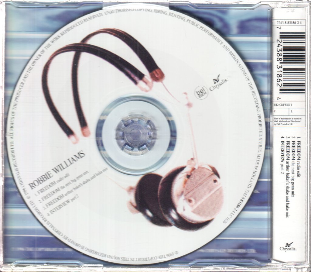 Robbie Williams - Freedom - Cd