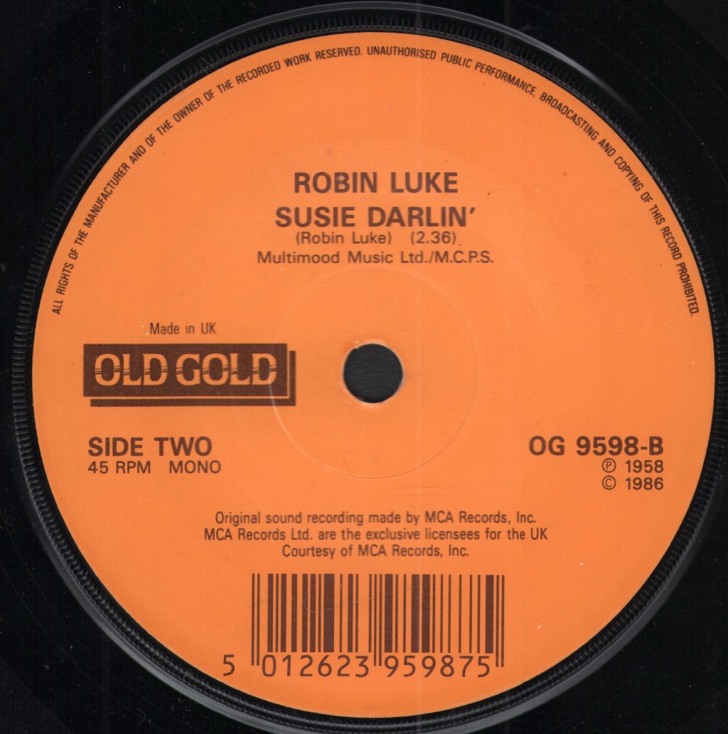 Brian Hyland/Robin Luke - Itsy Bitsy Teeny Weeny Yellow Polkadot Bikini - 7 Inch