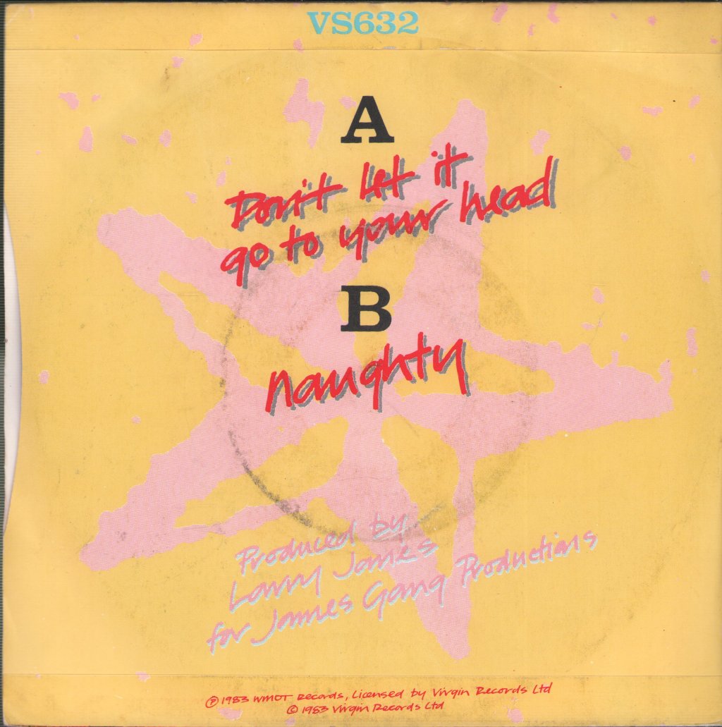 Fat Larry's Band - Don't Let It Go To Your Head - 7 Inch