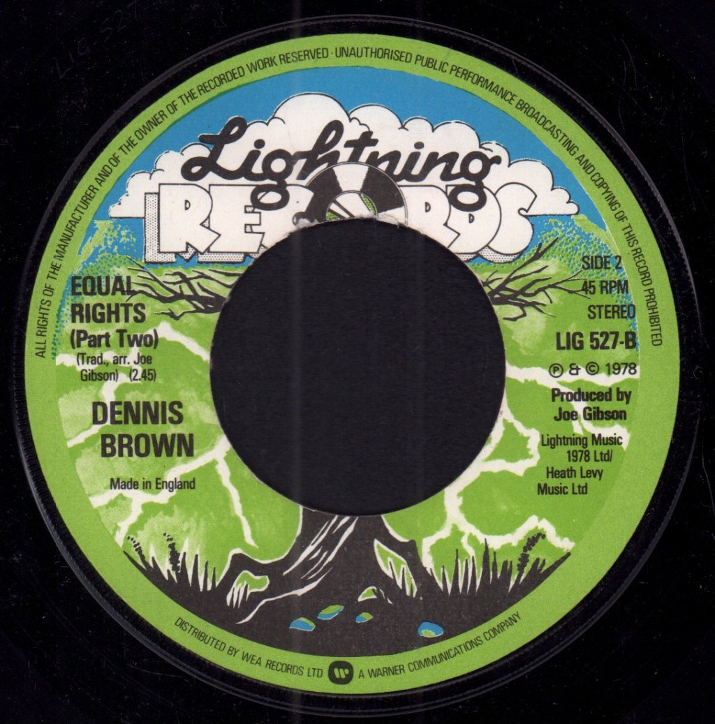 Dennis Brown - Equal Rights - 7 Inch