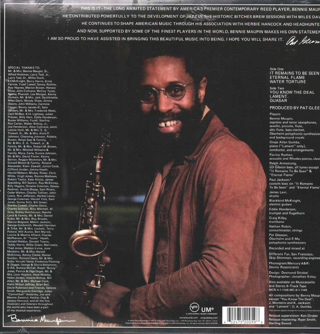 Bennie Maupin - Slow Traffic To the Right - Lp