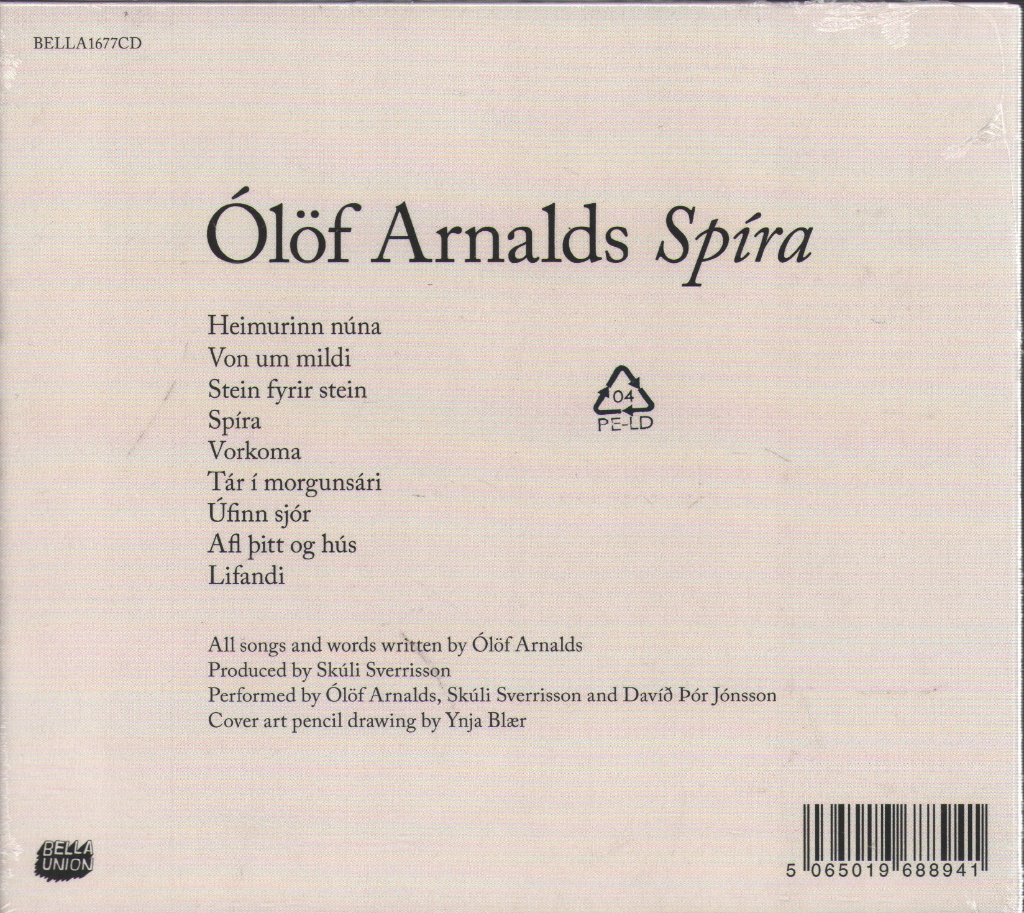Ólöf Arnalds - Spira - Cd