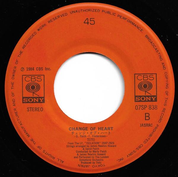 Toto - Stranger In Town - 7 Inch