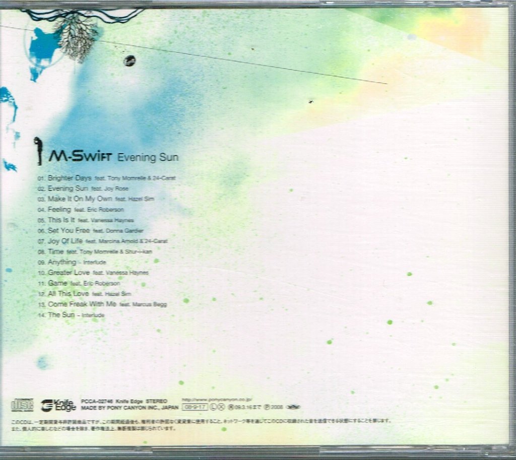 M-Swift - Evening Sun - Cd