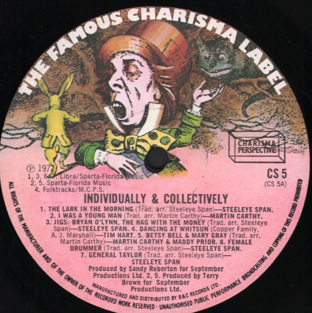 Steeleye Span - Individually And Collectively - Lp