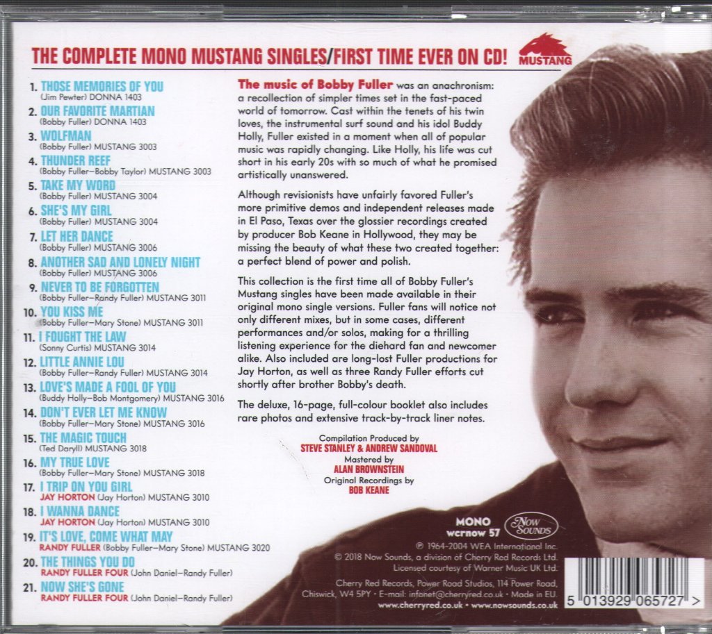 Bobby Fuller Four - Magic Touch: The Complete Mustang Singles Collection - Cd