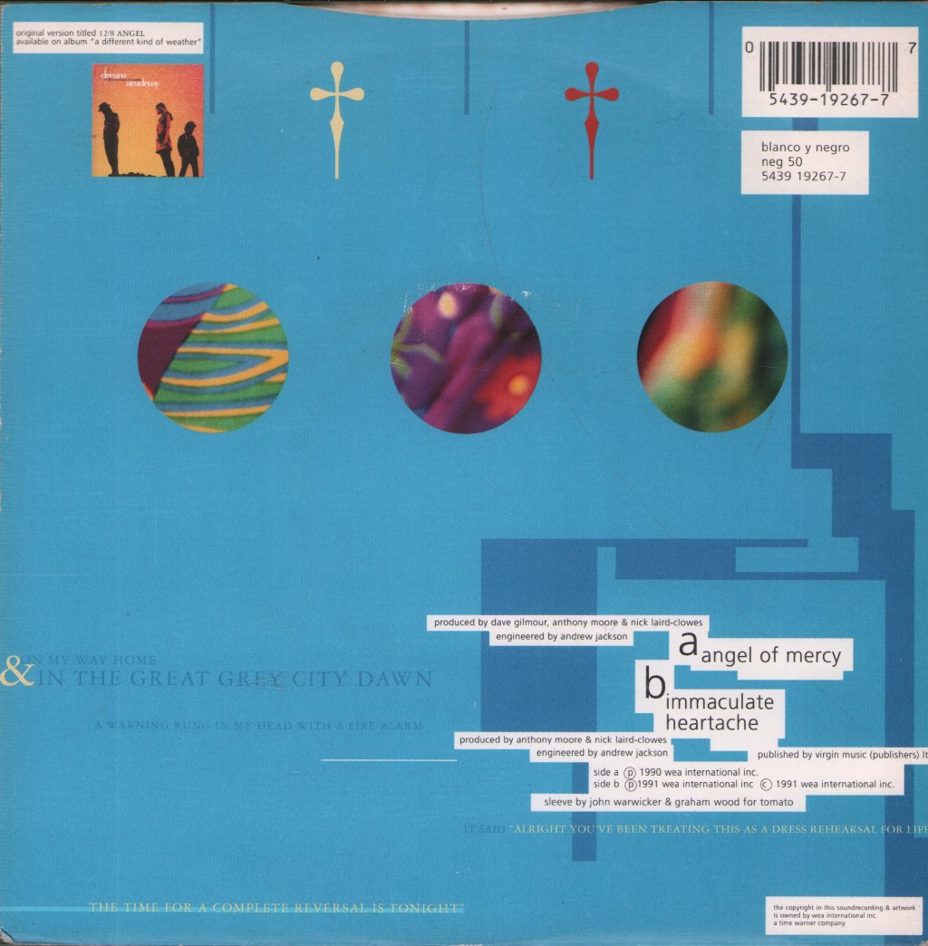 Dream Academy - Angel Of Mercy - 7 Inch