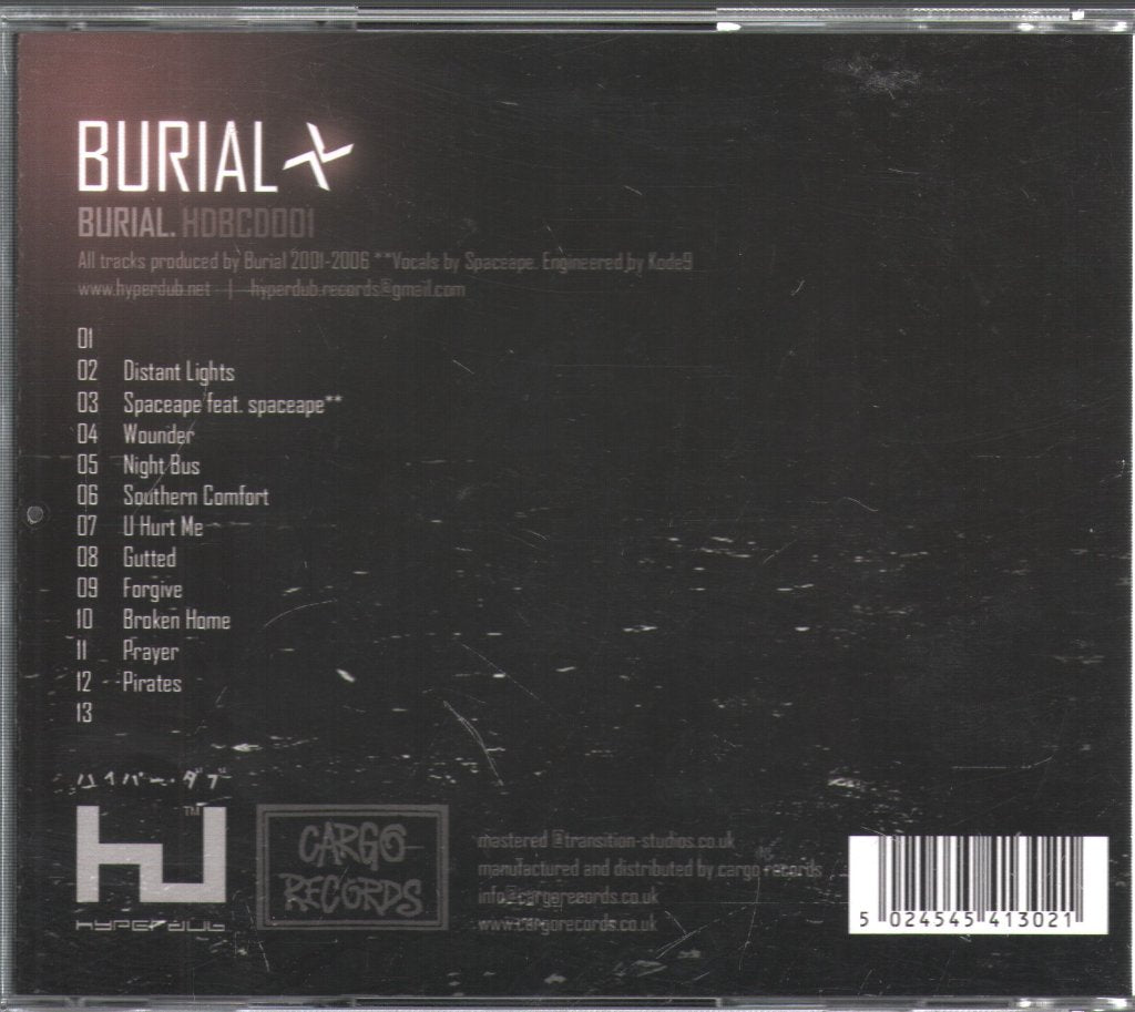 Burial - Burial - Cd