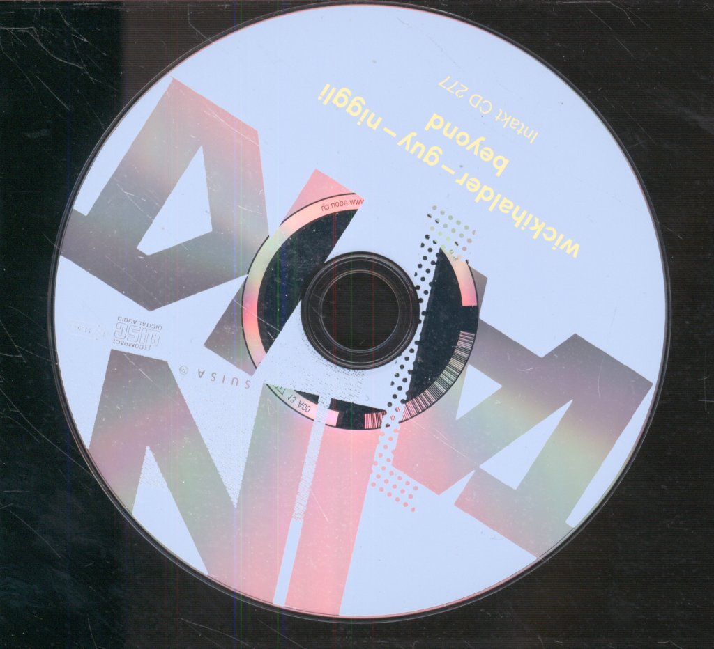 Jürg Wickihalder – Barry Guy – Lucas Niggli - Beyond - Cd