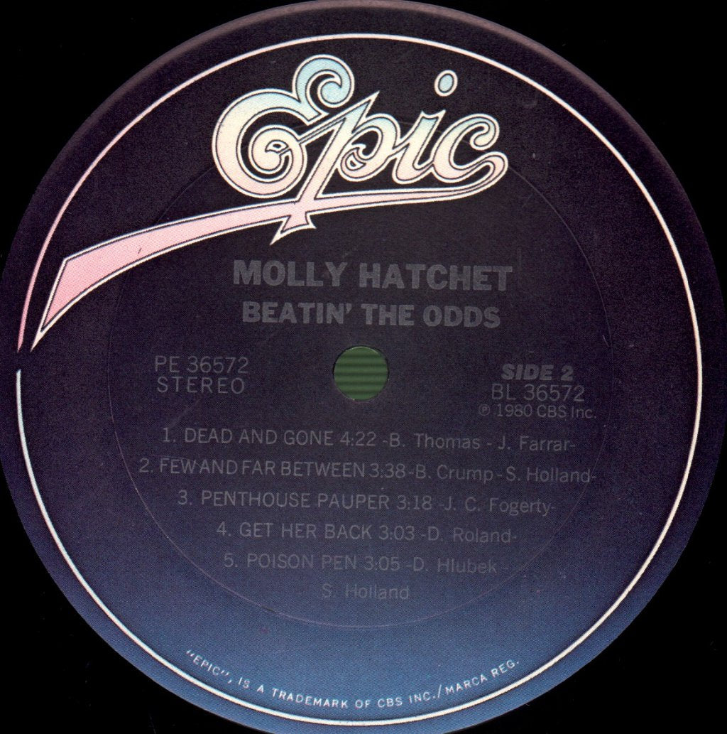 Molly Hatchet - Beatin' The Odds - Lp