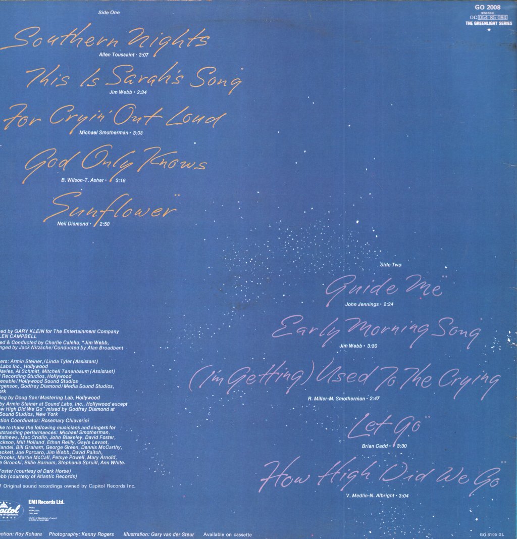 Glen Campbell - Southern Nights - Lp