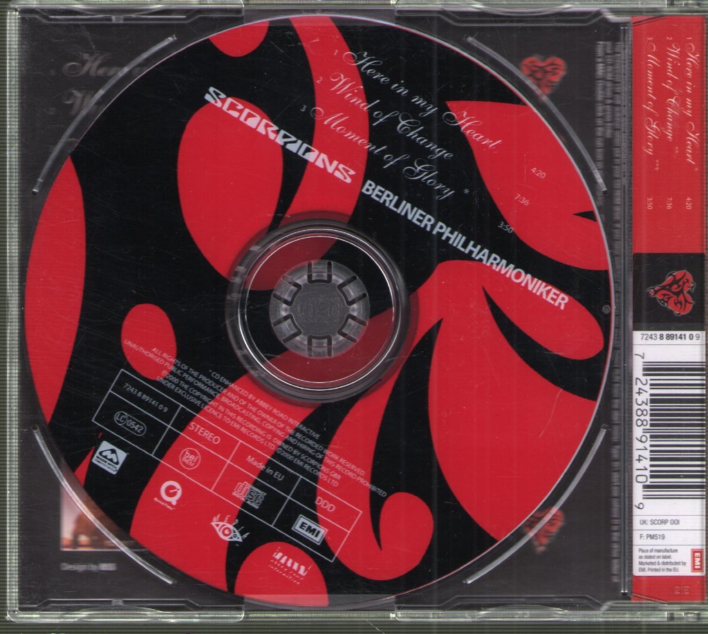 Scorpions And The Bpo - Here In My Heart - Cd