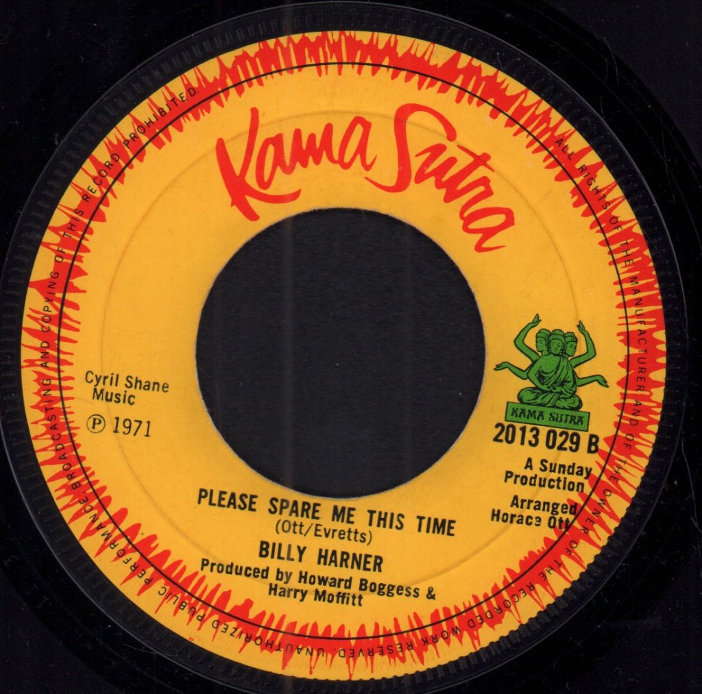 Billy Harner - What About The Music - 7 Inch