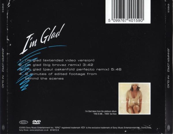 Jennifer Lopez - I'm Glad - Dvd