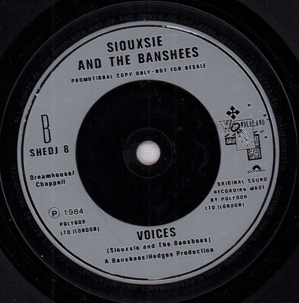 Siouxsie And The Banshees - Overground - 7 Inch