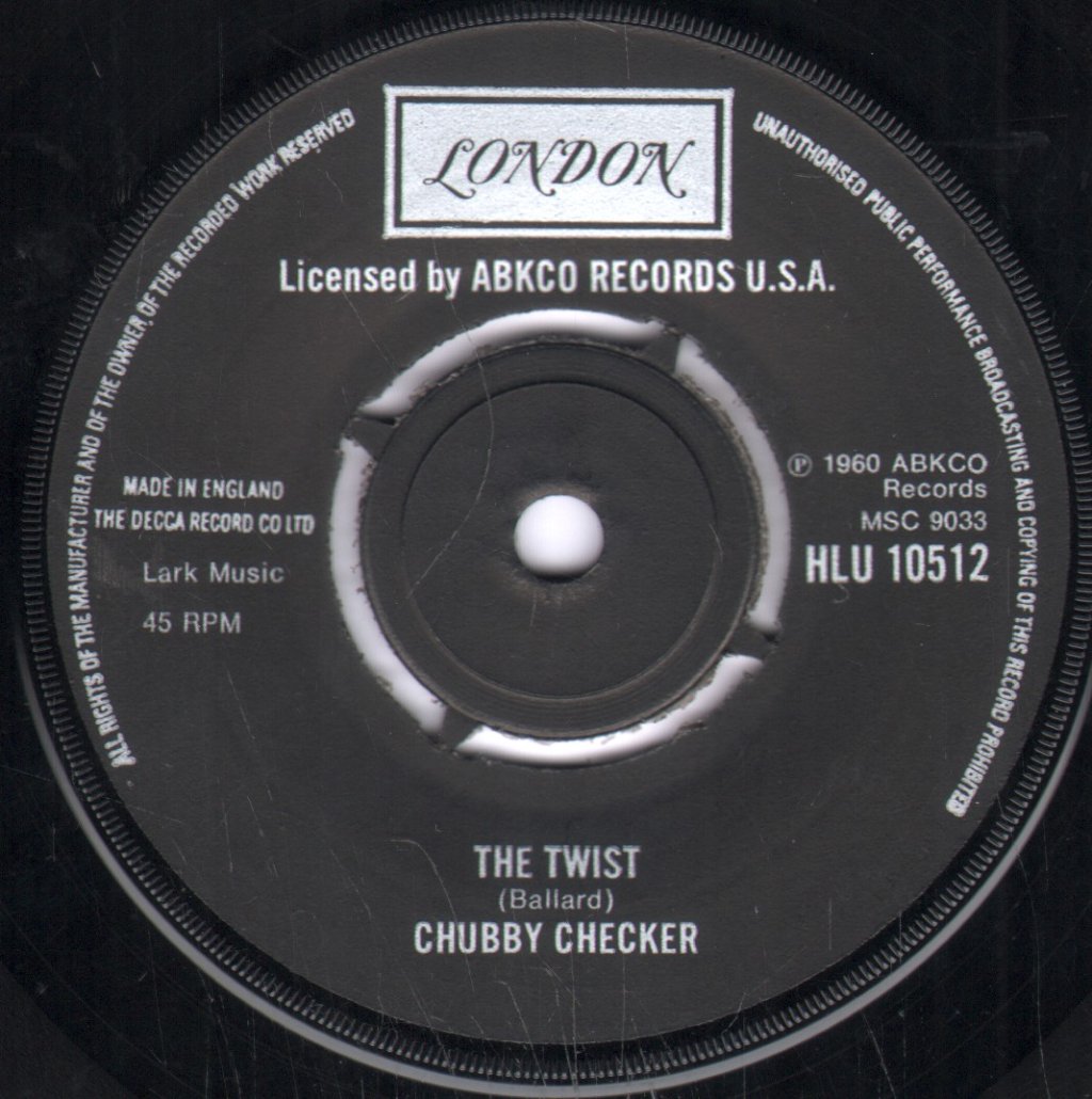Chubby Checker - Let's Twist Again - 7 Inch