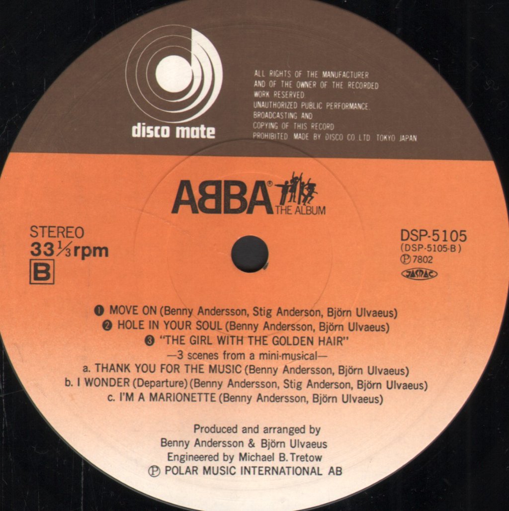 ABBA - Album - Lp