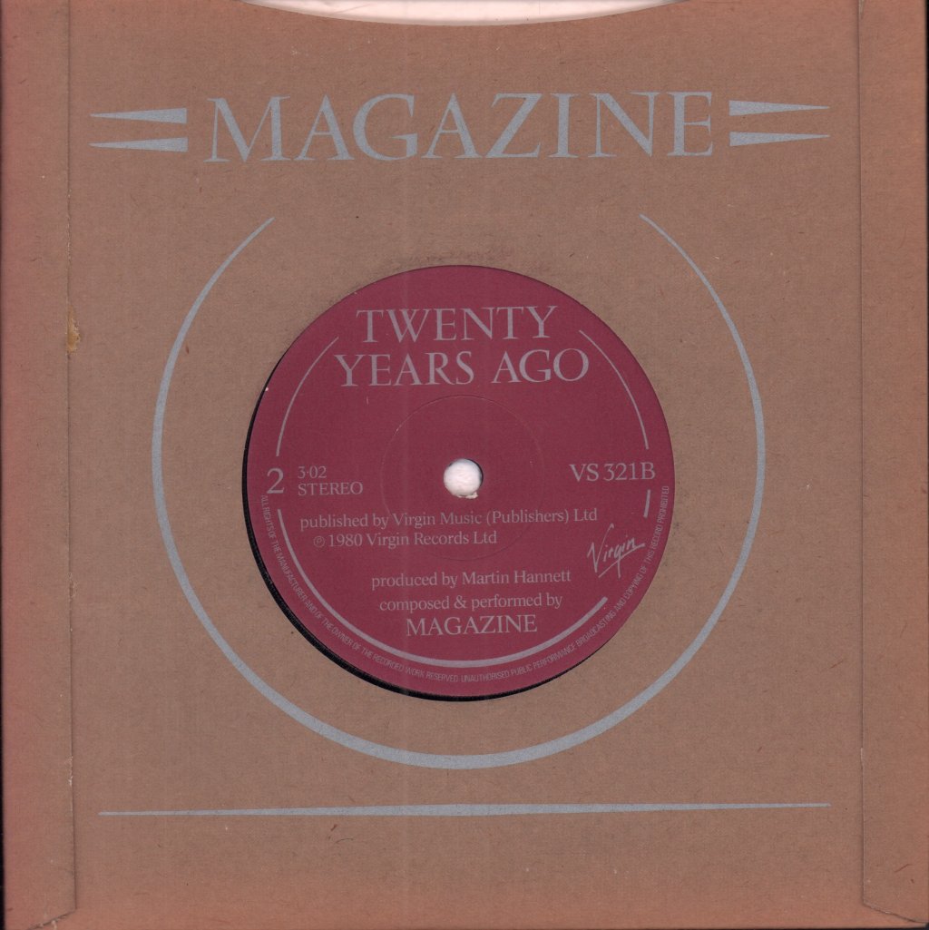 Magazine - A Song From Under The Floorboards - 7 Inch